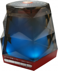 Boxa Portabila Ambiental Light cu Bluetooth Cititor USB Card Radio 