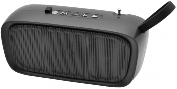 Boxa portabila elSales ELS-615 cu Bluetooth AUX USB cititor card lanterna radio FM incarcare solara negru 