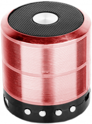 Boxa portabila elSales ELS-887 cu Bluetooth USB SD Card Radio FM rosu 