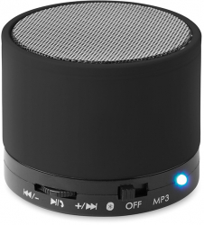 Boxa portabila metalica Bluetooth Cititor USB Cititor Card Negru 