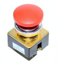 Buton motor apasare fara retinere elSales ELS-P181-LA2-JR rosu 