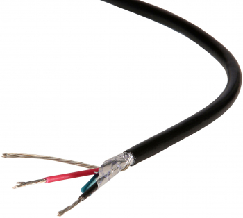 Cablu Audio Stereo Pentru Microfon-Instrument Grosime 6 mm Premium Quality 1 metru 