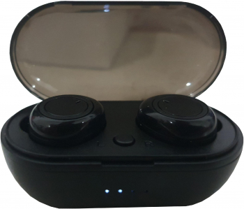 Casti fara fir cu Bluetooth elSales True Wireless Stereo 5.0 autonomie 5 ore negru 