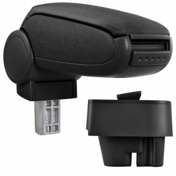 Cotiera auto Peugeot 207 2006-2015 negru imitatie de piele 