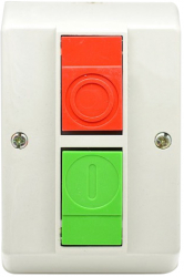 Intrerupator cu placa ceramica elSales ELS-INT-TRF-IS-4915/25A 380V/25A alb 