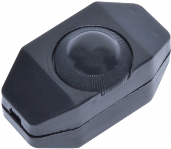 Intrerupator pe fir cu variator elSales ELS-IPFV 250 V negru 