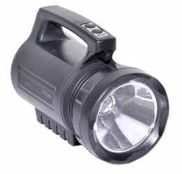 Lanterna LED profesionala elSales ELS-5800 putere 15 W acumulator integrat negru 