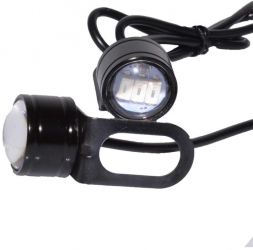 LED Auto cu suport elSales ELS-LRA diametru 23 mm alimentare 12 Volti putere 9 W albastru 