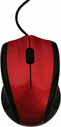 Mouse cu fir elSales ELS-039 3 butoane lungime cablu 1.5 m universal rosu 