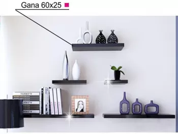 Polita negru lucios GANA FY 11044-3 