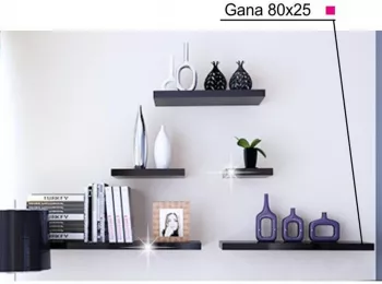 Polita negru lucios GANA FY 11044-4 