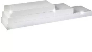 Polita stralucire alba 120x25 GANA FY 11044-1 