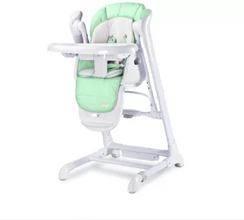 Scaun de masa 2 in 1 cu leagan electric Caretero Indigo 305480-V Verde 