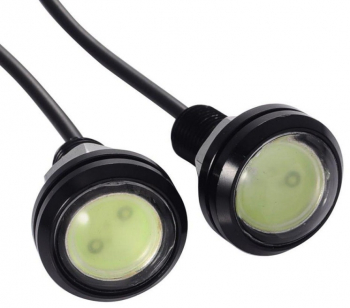 Set doua LED-uri Auto elSales ELS-LRA diametru 23 mm alimentare 12 Volti putere 9 W alb 