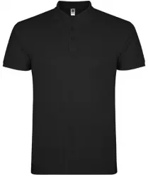 Tricou barbati cu maneca scurta MS Star marimea M bumbac culoare negru 