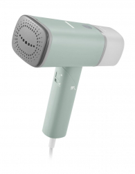 Aparat de calcat vertical Heinner Venus HGS-1500GR 1300-1500W talpa ceramica abur continuu cu buton blocare rezervor apa detasabil mane 