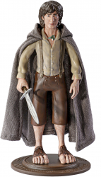 Figurina articulata Frodo IdeallStore® Ring Bearer editie de colectie 18 cm stativ inclus 