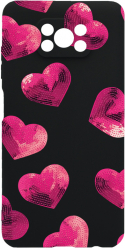 Husa Bestcase Compatibila Cu Xiaomi Poco X3 Pro Heart Pattern prot cam c-B 987 