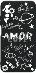 Husa Bestcase Compatibila Cu Xiaomi Redmi 9T Goth Love prot cam c-B 984 