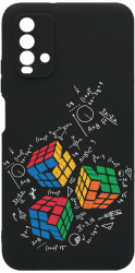 Husa Bestcase Compatibila Cu Xiaomi Redmi 9T Rubik Cube prot cam c-B 994