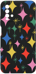 Husa Bestcase Compatibila Cu Xiaomi Redmi 9T Star Pattern prot cam c-B 988 