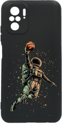 Husa Bestcase Compatibila Cu Xiaomi Redmi Note 10S Astronaut Basketball prot cam c-B 1003 