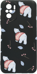 Husa Bestcase Compatibila Cu Xiaomi Redmi Note 10S Ice Bear Pattern prot cam c-B 969 