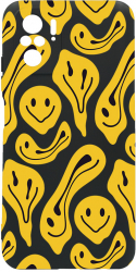 Husa Bestcase Compatibila Cu Xiaomi Redmi Note 10 4G Yellow Acid Smiley prot cam c-B 1052 