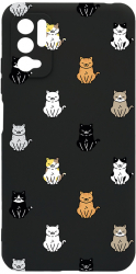 Husa Bestcase Compatibila Cu Xiaomi Redmi Note 10 5G Cat Pattern prot cam c-B 1027 