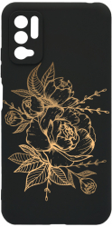 Husa Bestcase Compatibila Cu Xiaomi Redmi Note 10 5G Golden Rose prot cam c-B 989 