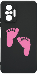 Husa Bestcase Compatibila Cu Xiaomi Redmi Note 10 Pro Max Girl Feet Print prot cam c-B 961 