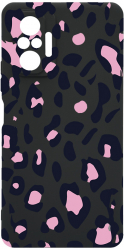 Husa Bestcase Compatibila Cu Xiaomi Redmi Note 10 Pro Pink Leopard Pattern prot cam c-B 1033 
