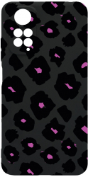 Husa Bestcase Compatibila Cu Xiaomi Redmi Note 11s 4G Burgundy Leopard Pattern prot cam c-B 1040 