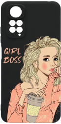 Husa Bestcase Compatibila Cu Xiaomi Redmi Note 11s 4G Girl Boss prot cam c-B 1009 