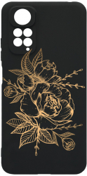 Husa Bestcase Compatibila Cu Xiaomi Redmi Note 11s 4G Golden Rose prot cam c-B 989