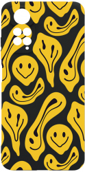 Husa Bestcase Compatibila Cu Xiaomi Redmi Note 11s 4G Yellow Acid Smiley prot cam c-B 1052 