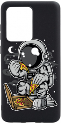Husa Bestcase Compatibila Cu Xiaomi 11T Pro Astronaut Pizza Rezistenta la uzura B 1004 