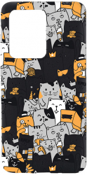 Husa Bestcase Compatibila Cu Xiaomi 11T Pro Cat Pattern Rezistenta la uzura B 1030 