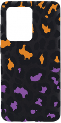 Husa Bestcase Compatibila Cu Xiaomi 11T Pro Lila Leopard Pattern Rezistenta la uzura B 1035 