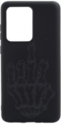 Husa Bestcase Compatibila Cu Xiaomi 11T Pro Skeleton Hand FU Rezistenta la uzura B 965 