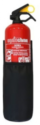 Suport pentru portbagaj pentru prindere stingator auto Negru