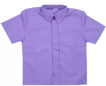 Camasa cu maneca scurta pentru baieti Lucys LCB-002-164 Mov 