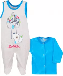 Compleu 2 piese pentru baieti Koala Brygada 05-887-80 Multicolor 