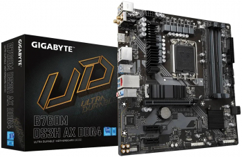 Placa de baza GIGABYTE B760M DS3H AX DDR4 Intel B760 LGA 1700 mATX 