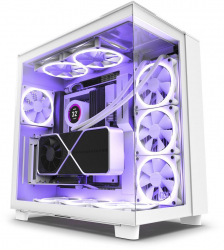 Carcasa acvariu NZXT H9 Elite White MiddleTower Fara Sursa CM-H91EW-01