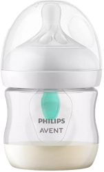 Biberon Philips Avent Natural Response SCY670/01 125 ml +0 luni fara BPA debit 2 Transparent 