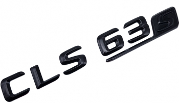 Emblema CLS 63 S Negru pentru spate portbagaj Mercedes 