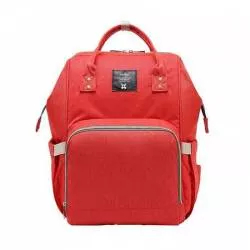 Geanta-Rucsac pentru bebelusi multifunctionala Globe-Trotter Red 