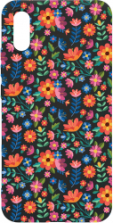 Husa Bestcase Compatibila Cu Xiaomi Redmi 9A / Redmi 9AT Flower Pattern Rezistenta la uzura B 953 