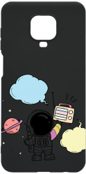 Husa Bestcase Compatibila Cu Xiaomi Redmi Note 9 Pro Astronaut Rezistenta la uzura B 977 